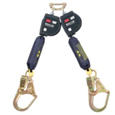 A 3M DBI-SALA Nano-Lok Self-Retracting Lifeline XL 9'TWIN, 2109193 END, ANSI