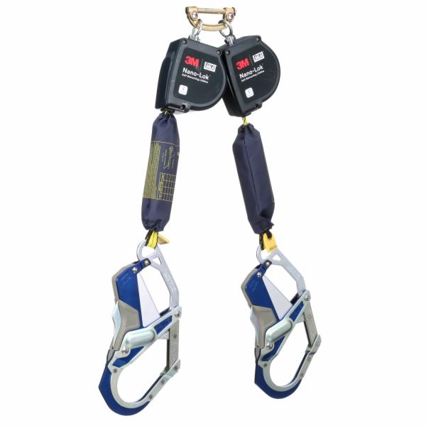 ™ DBI-SALA Nano-Lok Extended Length Twin-Leg Personal Self-Retracting Lifeline 3100616