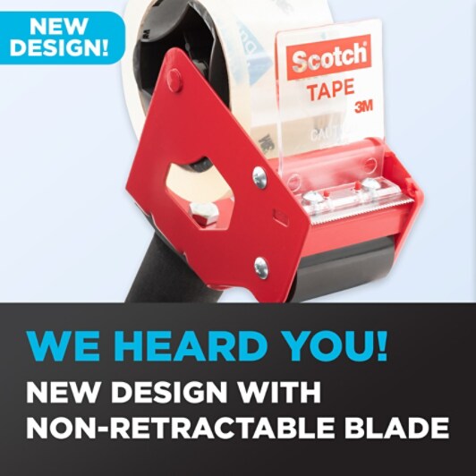 Scotch® Heavy Duty Foam Grip Dispenser with Heavy Duty Packaging Tape