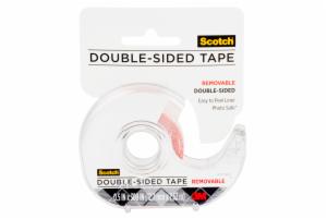 Scotch Tape Double Sided Removable 2002-CFT, 1/2 in x 300 in image Scotch Tape Double Sided Removable 2002-CFT, 1/2 in x 300 inimage