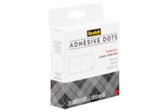 Scotch® Adhesive Dots, Clear