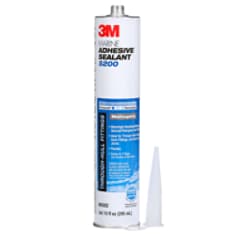 A 3M Marine Adhesive Sealant 5200, PN06502, Mahogany, 295 mL Cartridge