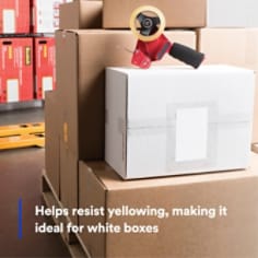 Helps resist yellowing, making it ideal for white boxes