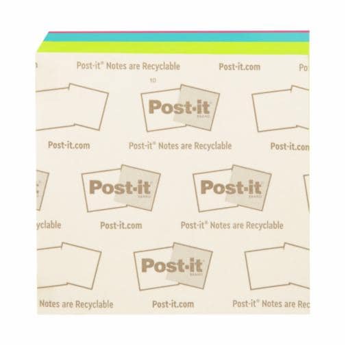 Cubo De Notas Adhesivas Post-it®, Color Marea Rosa, 50 Mm X 50 Mm, 400 Hojas /Cubo | Nicaragua