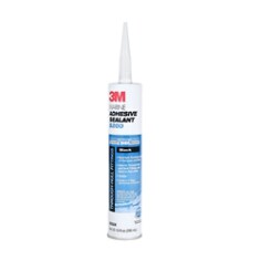 3M Marine Adhesive Sealant 5200, PN06504, Black, 295 mL Cartridge, 12/Case