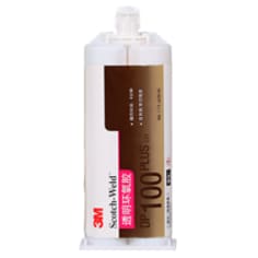 A cartridge of 3M Scotch-Weld Epoxy Adhesive DP100 Plus LH, Clear, 48.5 mL Duo-Pak