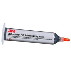 A syringe of 3M Scotch-Weld PUR Adhesive 2710P, Black, 30ml