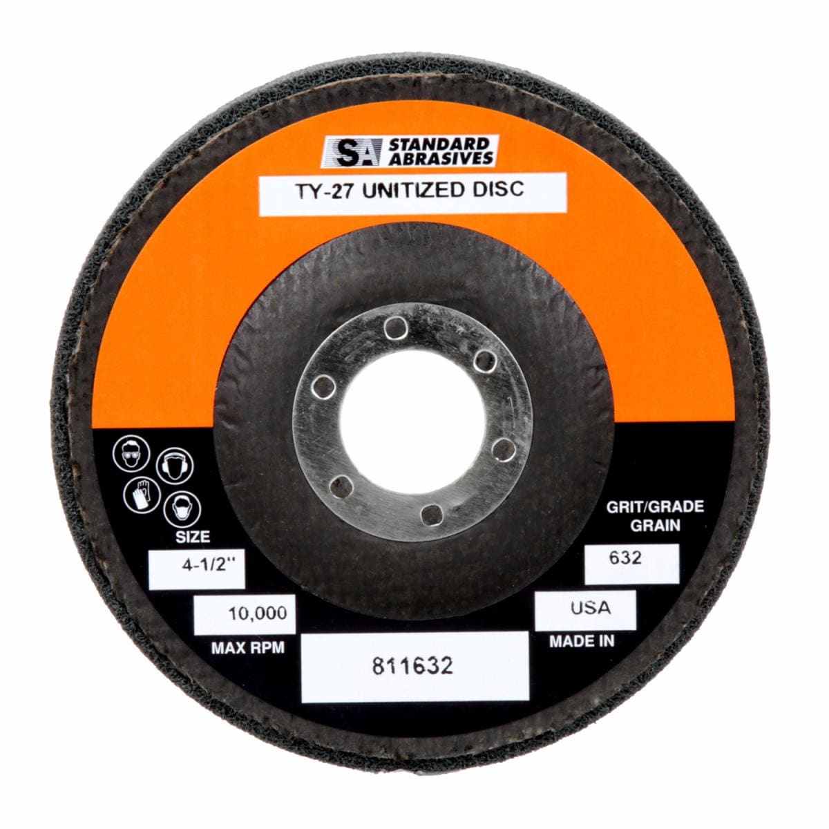 Standard Abrasives Type 27 Unitized Wheel