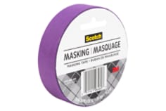 Scotch® Masking Tape, Purple, 3437-pur-est
