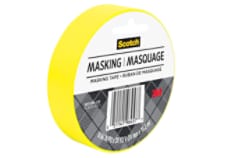 Scotch® Masking Tape, Primary Yellow, 3437-pyl
