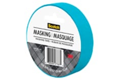Scotch® Masking Tape, Turquoise Blue, 3437-blu-esf