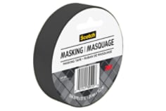 Scotch® Masking Tape, Black, 3437-blk
