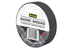 Scotch® Masking Tape, Black, 3437-blk