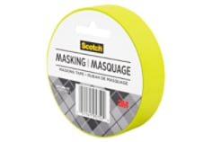 Scotch® Masking Tape, Lemon Lime, 3437-grn