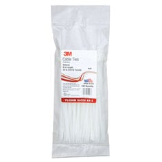 3M Miniature Cable Tie, CT8NT50-C, natural, 8 in (19.3 cm)