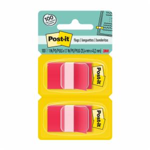 Post-it Flags 680-RD2, 1 in. x 1.7 in. (2.54 cm x 4.31 cm) Red, 2-pkimage