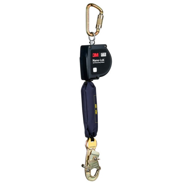 ™ DBI-SALA Nano-Lok XL Self-Retracting Lifeline with Steel Carabiner 3100592