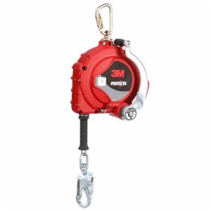 3M™ Protecta 3-Way Retrieval Self-Retracting Lifeline 3590050, Galvanized Cable, Steel Swivel Snap Hook, 50ft., Class 1, ANSIimage