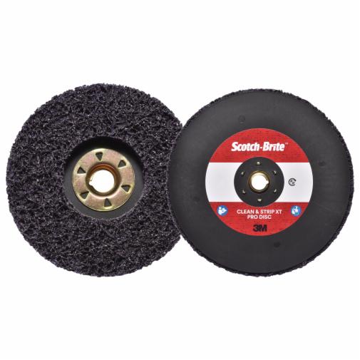 A group of Scotch-Brite Clean and Strip XT Pro TN Quick Change Discs