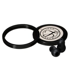 3M Littmann Stethoscope Spare Parts Kit, Master Cardiology, Black, 40011