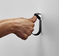3M CLAW™ Drywall Hooks, 25lb, Black