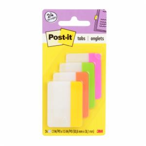 Post-it Dividing Tabs 686-PLOY, 2 in. x 1.5 in. (50.8 mm x 38 mm)image