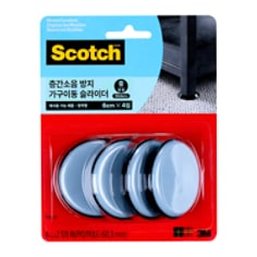 스카치™ 층간소음 방지 가구이동 슬라이더 보호패드 SP646-NA