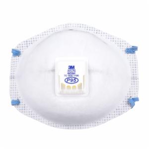 3M™ Particulate Respirator 8576, P95, with Nuisance Level Acid Gas Relief, 80 ea/Caseimage