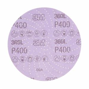 3M Xtract Film Disc 360L, P400 3MIL, 6 in, Die 600LG, 100/Carton, 500 ea/Caseimage