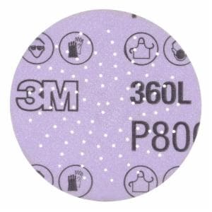 3M Xtract Film Disc 360L, P800 3MIL, 3 in, Die 300LG, 100/Carton, 500 ea/Caseimage
