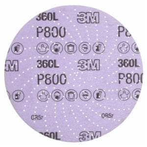 3M Xtract Film Disc 360L, P800 3MIL, 6 in, Die 600LG, 100/Carton, 500 ea/Caseimage