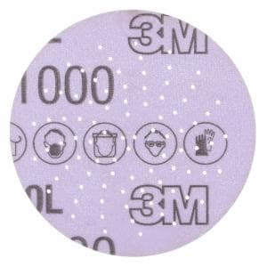 3M Xtract Film Disc 360L, P1000 3MIL, 3 in, Die 300LG, 100/Carton, 500 ea/Caseimage