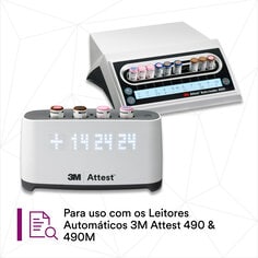 Para uso com os Leitores Automáticos 3M Attest 490 e 490M