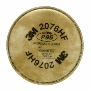 3M™ Particulate Cartridge 2076HF, Hydrogen Fluoride, P95, with Nuisance Level Acid Gas Relief 100 EA/Caseimage