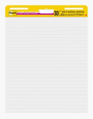 Post-it Super Sticky Easel Pad Lined 561WLSS, 25 in x 30 in, 30 Sheets-Pad, 1 Pad, 100% PEFC, SGSCH-PEFC-COC-110078image