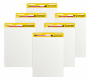 Post-it Meeting Chart 559VP, White, Promo 4+2 free, 63,5×76,2cm, 30 Shts/EA, 6 EA/CV, 100% PEFC, SGSCH-PEFC-COC-110078image