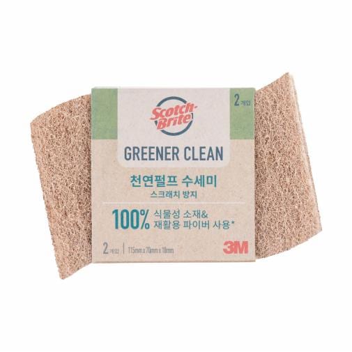 그리너클린 셀룰로오스 스크래치 방지 2입