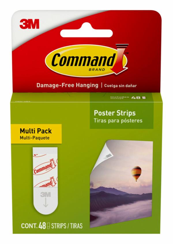 Command Poster Strips Multi-Pack 17024-48ES