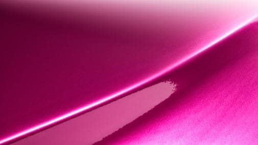 A swatch of 3M™ Wrap Film Series 2080 Gloss Fierce Fuschia