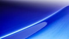 A swatch of 3M™ Wrap Film Series 2080 Gloss Blue Raspberry