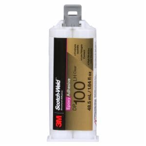 3M™ Scotch-Weld Epoxy Adhesive DP100LH, Clear, 48.5 mL Duo-Pak, 12 per case image 3M™ Scotch-Weld Epoxy Adhesive DP100LH, Clear, 48.5 mL Duo-Pak, 12 per caseimage
