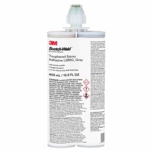 3M™ Scotch-Weld Toughened Epoxy Adhesive LSB60, Gray, 400 mL Duo-Pak, 6/Caseimage