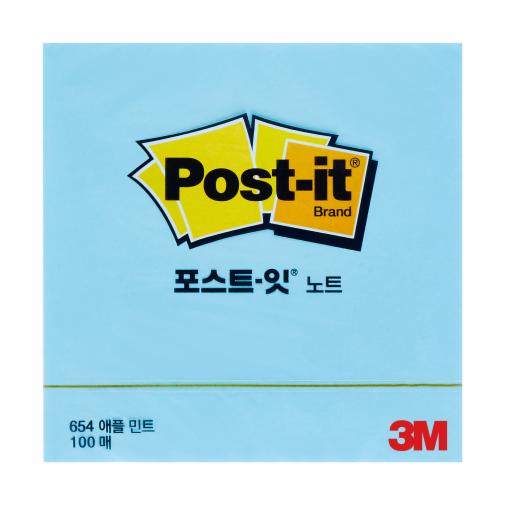 포스트잇 노트 654 애플민트