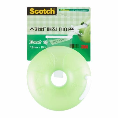 스카치™ 매직 테이프 도넛 디스펜서 810, 멜론