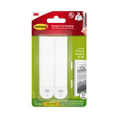 Command 3m-bath11 Bath Shower Caddy Large No Damage Adhesive Frosted, 8-Pack, White