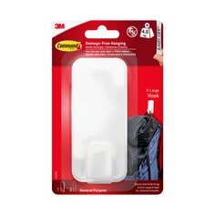 3M Command Command™ Jumbo Utility Hook with 1 hook & 4 strips-Pack