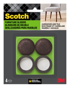 5 Scotch Felt Pad Cups in Packaging