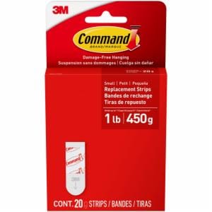 Command Small Foam Replacement Strips 17022-20ESF, 20 Strips image Command Small Foam Replacement Strips 17022-20ESF, 20 Stripsimage