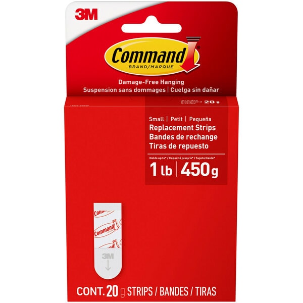 Command Small Foam Replacement Strips 17022-20ESF