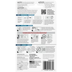 Carton of Command(TM) Large Bath Foam Replacement Strips, 8 Strips, 17605B-8ESF